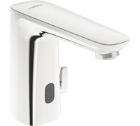 HANSA HANSAELECTRA Mitigeur de lavabo, 3 V, Bluetooth, saillie 117mm, chrome, 92002219