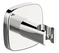 Hansa Armaturen Support de douche HANSALIVING 44440183 rosace bord doux chromé