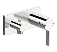 Hansa Hansaloft mitigeur douche 57639583 mitigeur douche encastré, rosace carrée, chromé