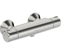 HANSA HANSAMICRA Mitigeur de douche, débit éco, avec dispositif de sécurité, 58150171, Couleur: chrome