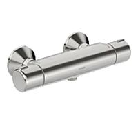 HANSA Hansa HANSAMICRA Eco Mitigeur thermostatique douche AP, 8,7 l/min, raccords S, chrome Quantité:1