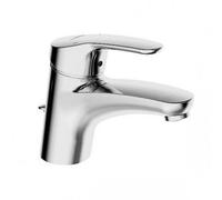 HANSA HANSAMIX Mitigeur de lavabo, avec vidage, avec frein à eau, saillie : 141 mm, 01092283