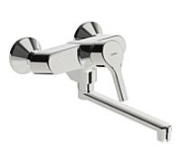 Hansa Hansapaleno 56512103 montage mural, pivotante , projection 284mm, chromé