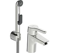 Hansa HANSAPALENO Mitigeur de lavabo avec douchette fonctionnelle, chromÃ©, 56402203 - 56402203