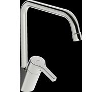 HANSA HANSAPALENO Robinet de cuisine, montage au sol, saillie 221 mm, chromé, 56502203