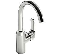 Hansa Mitigeur de lavabo HANSAPINTO 45092283 sans garniture pivotant 120° saillie 148mm chromé
