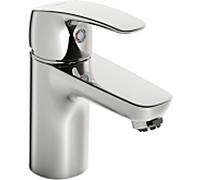 Hansa HANSAPINTO Mitigeur de lavabo, basse pression, sans garniture dÃ©coulement, saillie 107 mm, 45341183 - 45341183