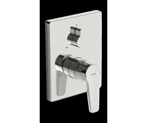 HANSA HANSAPOLO Set de montage final pour bain/douche, clapet anti-retour, dispositif de sécurité, encastré, 80619093, 80623093