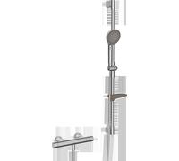 HANSA HANSAPRISMA Mitigeur de douche avec ensemble de douche, 970mm, 3 jets, 48130431, Couleur: chrome