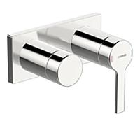 Hansa Hansaronda Mitigeur de bain et douche, encastrÃ©, rosace carrÃ©e, 44599583 - 44599583