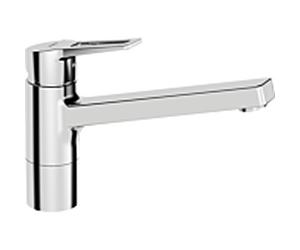 Hansa Hansatwist cuisine match0 Hansatwist chrome, bec orientable, poignée en arc