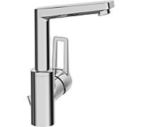 Hansa Hansatwist Mitigeur de lavabo, commande latÃ©rale/levier Ã levier, avec vidage, orientable, saillie : 130mm, 09542205 - 09542205