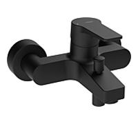 HANSA Hansa Mitigeur baignoire monocommande HANSATWIST AP, bec 162 mm, noir mat Quantité:1