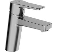 Hansa Hansatwist XL Mitigeur lavabo 123 mm sans vidage 1 Trou 09022283 Couleur : chromé Badarmaturen > für Waschtische