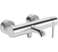 HANSA HANSAVANTIS Style Mitigeur de bain et de douche, apparent, saillie 168mm, 5444220780, Couleur: Acier brossé