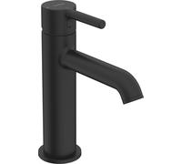 HANSA HANSAVANTIS Style Mitigeur de lavabo, démarrage à froid, sans garniture de vidage, saillie 133mm, noir mat, 5437220733006