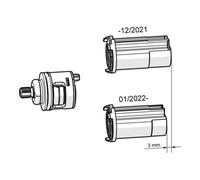 Hansa Armaturen Inverseur 59914116 – commutation automatique douche/bain – adapté à 9317840