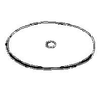 Hansa Armaturen Joint d'étanchéité 59911456 57 x 8,5 x 1,5 mm