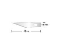 Hansa Lame De Rechange Pour Scalpel, Argent