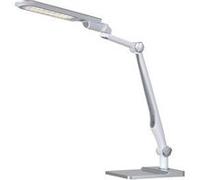 Hansa Lampe de bureau à LED Multiflex, pince & socle, argent G