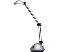 Hansa Lampe de bureau à LED Space, argent satiné Argent G