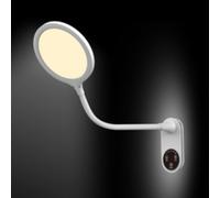 HANSA Lampe de bureau/murale à LED Horizon, blanc