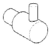 Hansa levier de commande de température chromé 59913144 59913144 chr