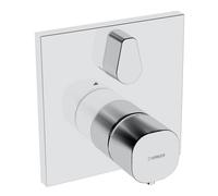 Robinet de douche Hansa Hansaliving, set de finition, thermostat, encastré, 81139562, Coloris: chrome - 81139562