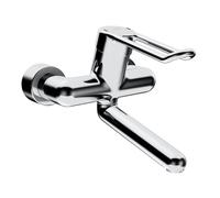 Hansa mitigeur lavabo Hansamedipro chrome raccord mural 02552205,
