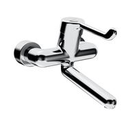 Hansa mitigeur lavabo Hansamedipro chrome raccord mural 02562202,