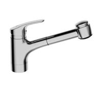 robinet de cuisine Hansa Hansamix 01361183 basse pression, projection 235 mm, chromé