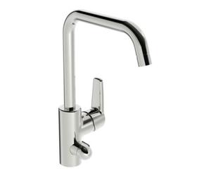 HANSA Mélangeur monotrou Hansa SPT-EH HANSAPOLO DN 15 m Robinet d'arrêt chromé Quantité:1