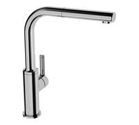 HANSA Mélangeur monotrou Hansa SPT-EH HANSARONDA DN 15 Ausl Mélangeur à tiroir chromé 217 mm pour vaisselle HANSARONDA Quantité:1