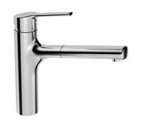 HANSA Mélangeur monotrou Hansa SPT-EH HANSARONDA DN 15 Ausl Mélangeur extractible pour vaisselle chromé 200 mm HANSARONDA Quantité:1