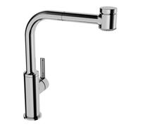 HANSA Mélangeur monotrou Hansa SPT-EH HANSARONDA DN 15 Vaisselle extractible chromé Quantité:1
