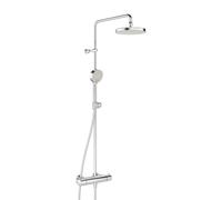 Hansa Micra Colonne de douche en applique avec mitigeur thermostatique, 44350130,