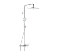 Hansa Micra Style Colonne de douche en applique avec mitigeur thermostatique, 44350230,
