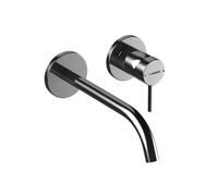 Hansa Mitigeur de lavabo HANSAPUBLIC 57932171 monocommande encastré saillie 225 mm réglable chrome