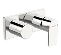 Hansa mitigeur Hansastela chromé , encastré, inverseur rotatif, indépendant de la pression