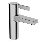 HANSA Mitigeur monocommande de lavabo Hansa HANSALOFT DN 15 porte-à-faux 114 mm sans vidage pop-up chromé Quantité:1