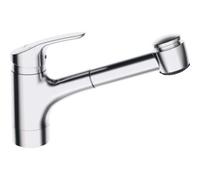 Hansa Mix Mitigeur de cuisine 1 trou de robinet limiteur de température Chrome brillant 01361183
