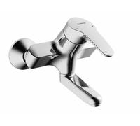 Hansa Armaturen Mitigeur lavabo mural Hansamix 01968283 chromé projection 171 mm pivotant