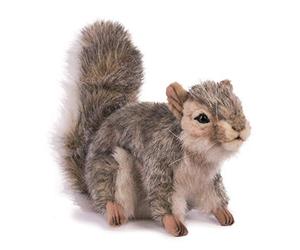 Hansa - Peluche Ecureuil Gris 18cmL