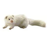 Hansa Peluche Furet Blanc 23cmL Blanc G