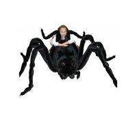 Hansa Peluche Geante Arraignee Noire 65 Cm H Et 130 Cm L
