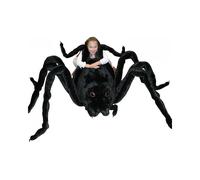 Hansa Peluche Geante Arraignee Noire 65 Cm H Et 130 Cm L