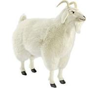 Hansa Peluche Geante Chevre Cashmere Jaune G