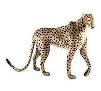 Hansa Peluche Geante Guepard a 4 pattes 100 cm H et 125 cm L Beige G