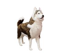 Hansa peluche geante husky beige 115cm