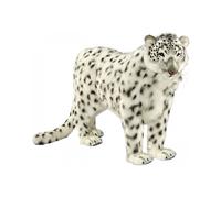 Hansa Peluche Geante Leopard Des Neiges 95 Cm H Et 122 Cm L